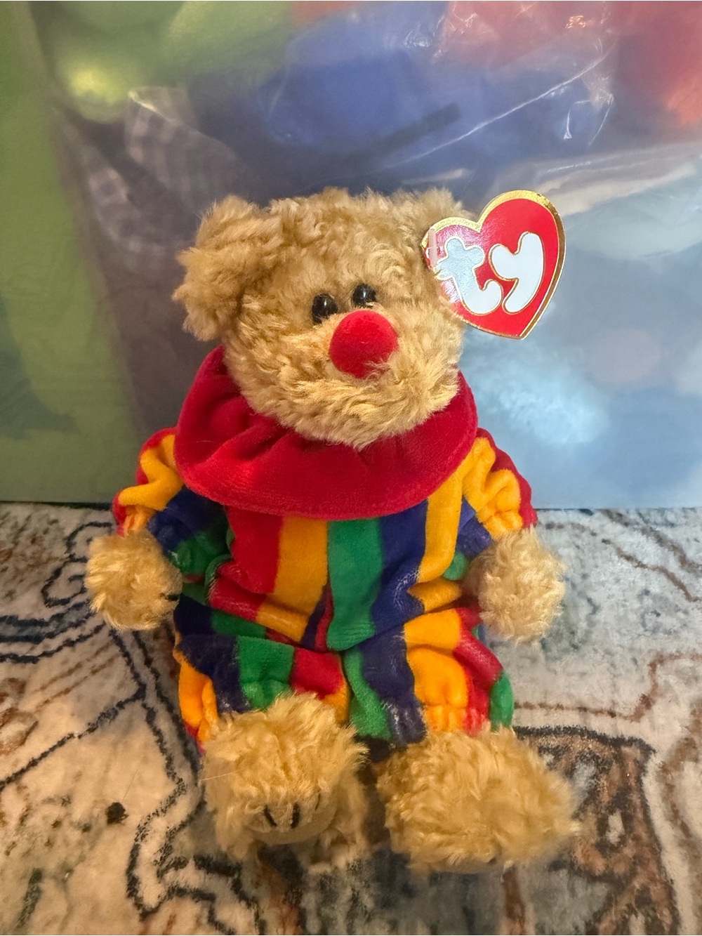 Rare Piccadilly Ty Beanie Baby 1993 Hang Tag/Tush Tag Errors PVC